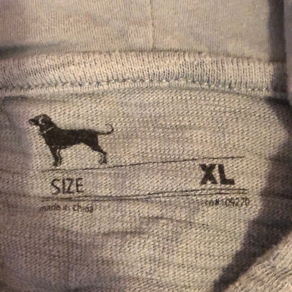 BLACK DOG HOODIE